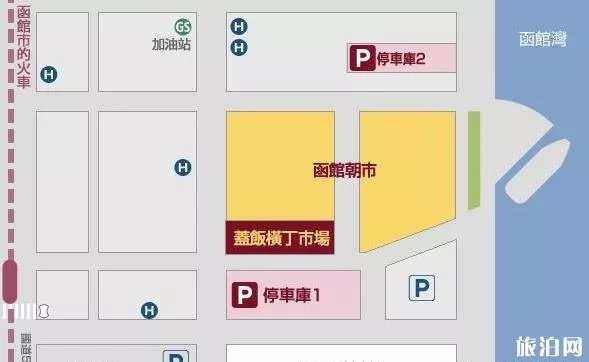 函馆早市营业时间+地点 函馆早市知名店铺推荐+介绍