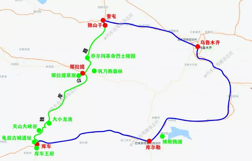 独库公路自驾游攻略 最佳路线图、详细介绍、住宿和费用问题等一文解决