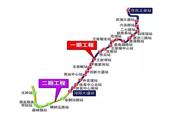 武汉地铁3号线二期最新消息2022