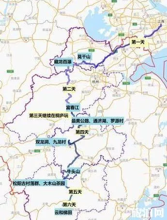 2020从上海到浙江自驾游<a href='/luxian50/' target=_blank>路线</a>推荐