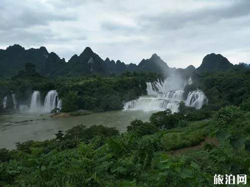 德天瀑布可以开车进景区吗