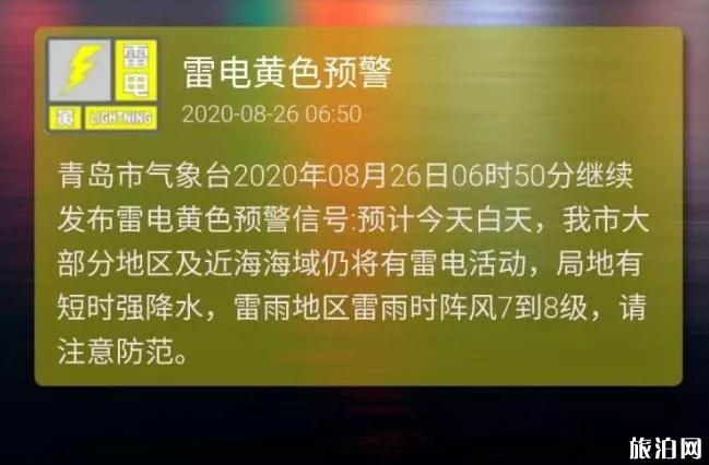 青岛暴雨预警最新消息2020年8月 青岛暴雨积水路段