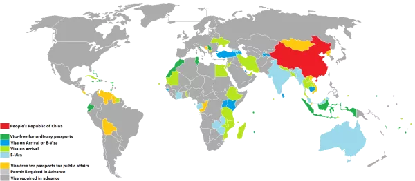 有哪些消费不高不用签证的国家可以旅行的